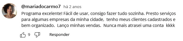 Depoimento de cliente da IM Sistemas